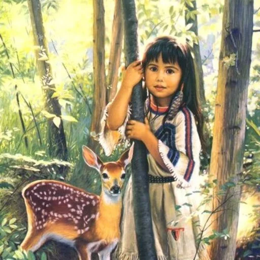 ❤️ Стикер «Native American Love» для Telegram
