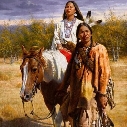 ❤️ Стикер «Native American Love» для Telegram