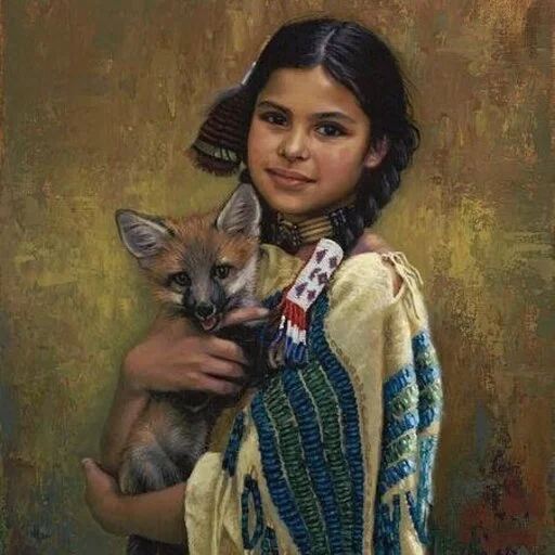 ❤️ Стикер «Native American Love» для Telegram
