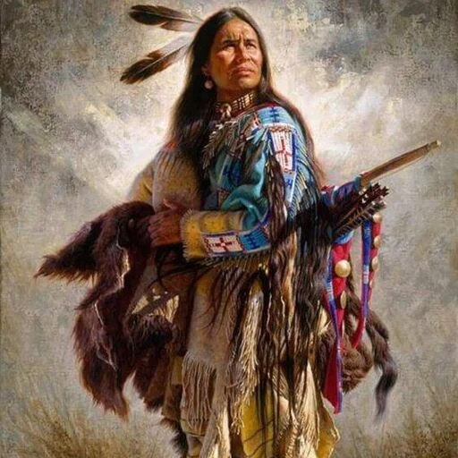 ❤️ Стикер «Native American Love» для Telegram