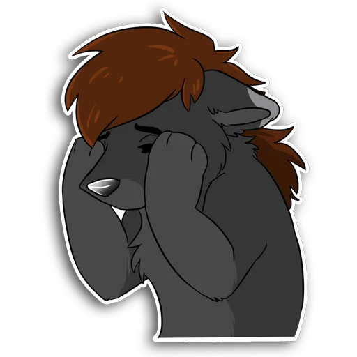 😢 Стикер «Natra vol. 2» для Telegram