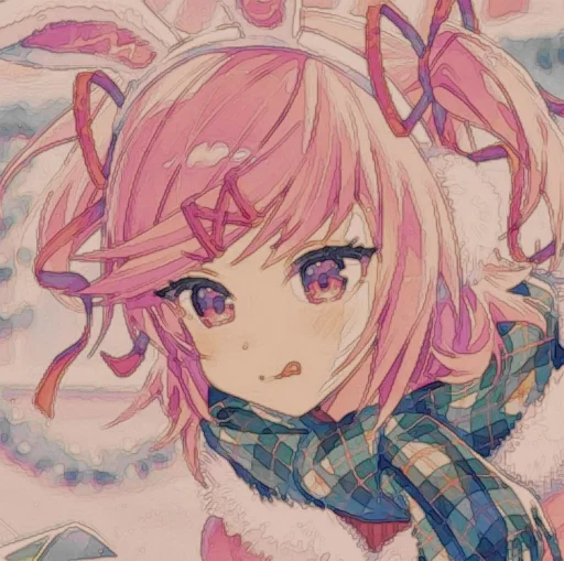 🤩 Стикер «୨୧natsuki୨୧» для Telegram