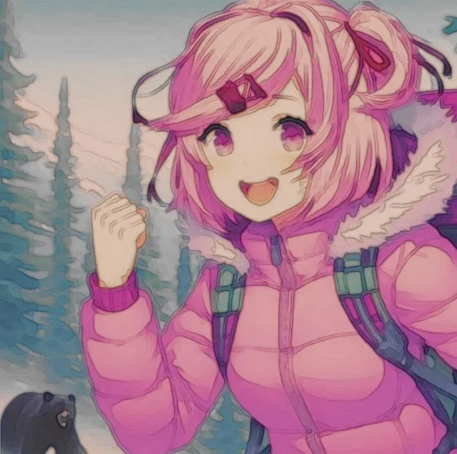 🤩 Стикер «୨୧natsuki୨୧» для Telegram