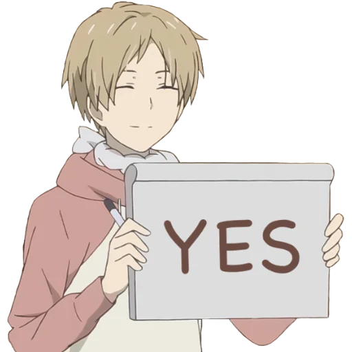 👍 Стикер «Natsume Yuujinchou» для Telegram