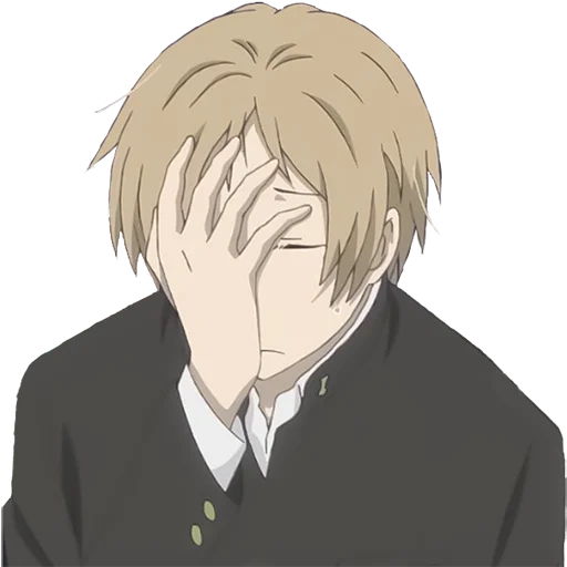 🤦‍♂️ Стикер «Natsume Yuujinchou» для Telegram
