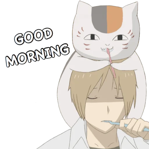 ☀️ Стикер «Natsume Yuujinchou» для Telegram