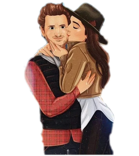 😘 Стикер «Novios» для Telegram