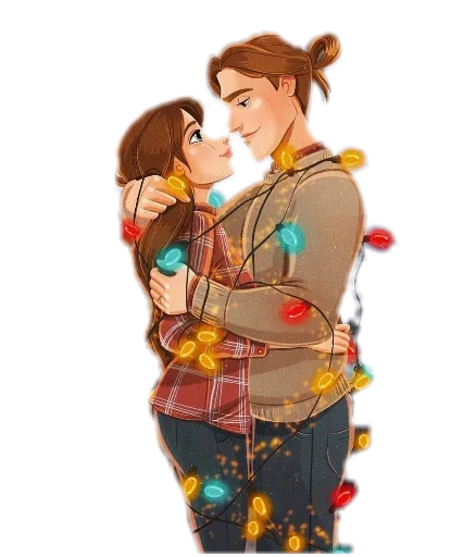 🎄 Стикер «Novios» для Telegram