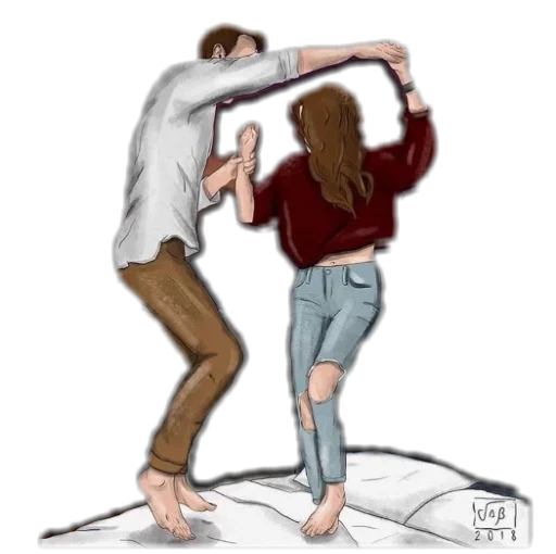💃 Стикер «Novios» для Telegram