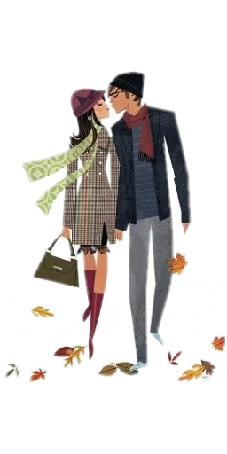 🍂 Стикер «Novios» для Telegram