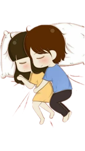 😴 Стикер «Novios» для Telegram