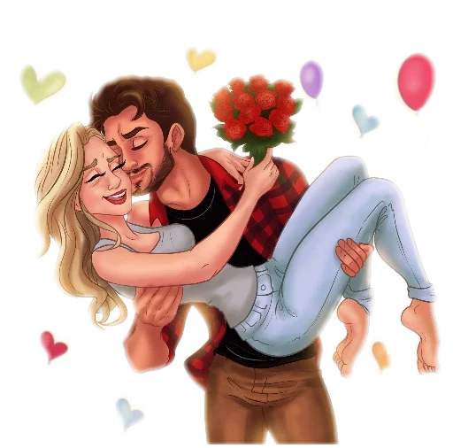 💐 Стикер «Novios» для Telegram