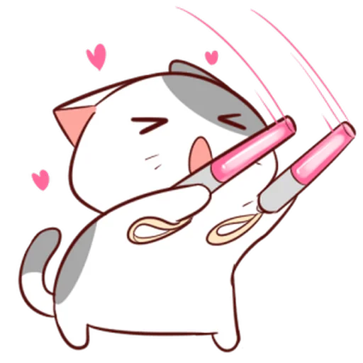 🥳 Стикер «Naughty Cat» для Telegram