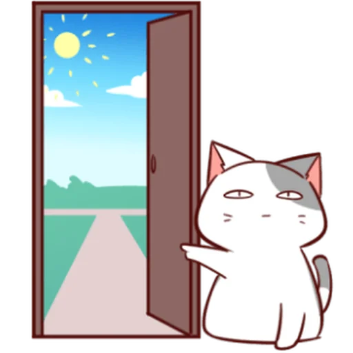 👈 Стикер «Naughty Cat» для Telegram