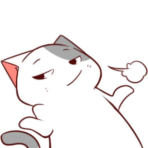 🤷‍♂️ Стикер «Naughty Cat» для Telegram