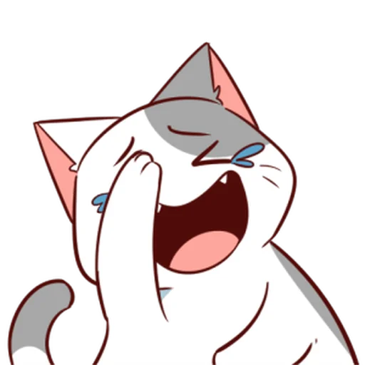 😂 Стикер «Naughty Cat» для Telegram