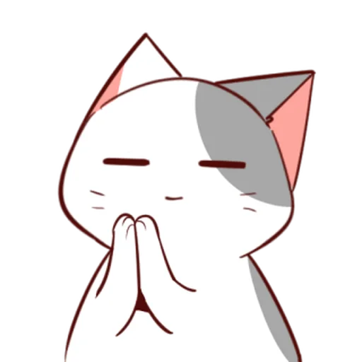 👏 Стикер «Naughty Cat» для Telegram