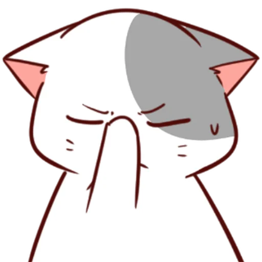 🤦‍♂️ Стикер «Naughty Cat» для Telegram