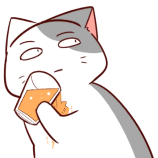 🤨 Стикер «Naughty Cat» для Telegram
