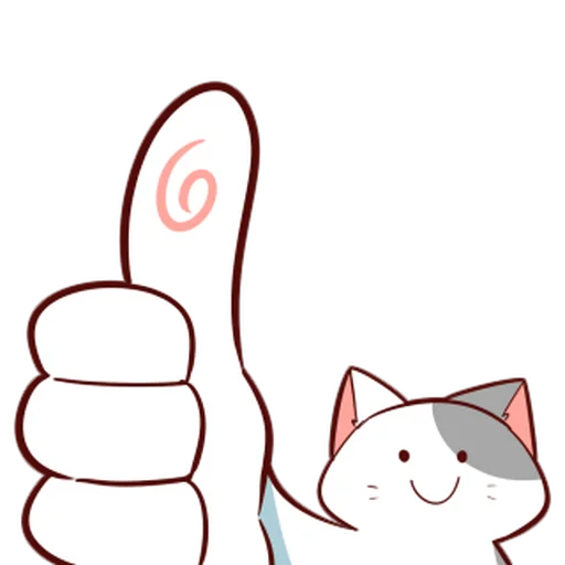 👍 Стикер «Naughty Cat» для Telegram