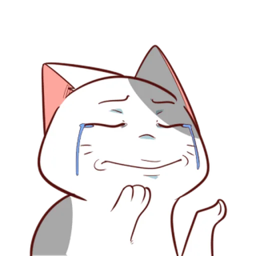 😭 Стикер «Naughty Cat» для Telegram