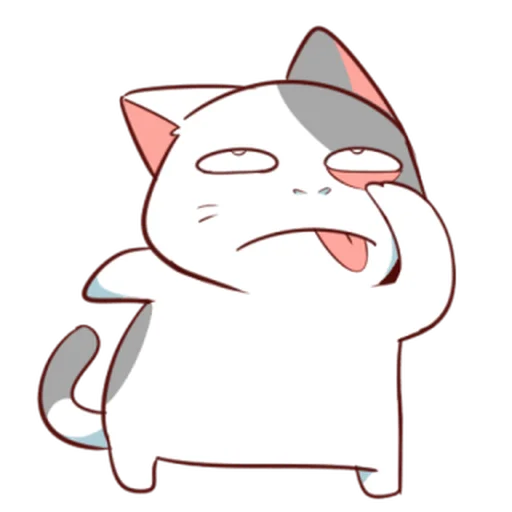 🤪 Стикер «Naughty Cat» для Telegram
