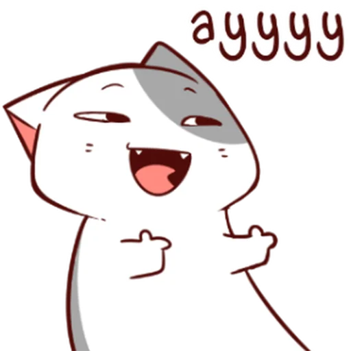 😏 Стикер «Naughty Cat» для Telegram