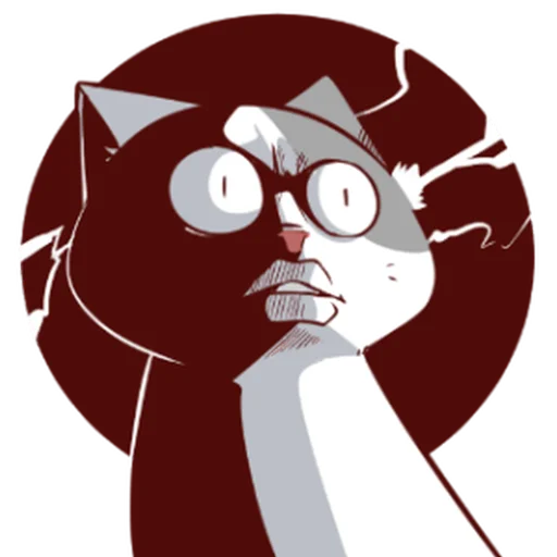 😳 Стикер «Naughty Cat» для Telegram