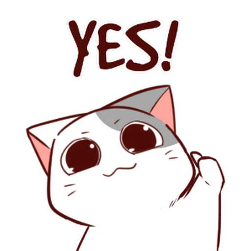 👍 Стикер «Naughty Cat» для Telegram