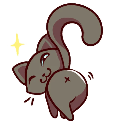 🍑 Стикер «Naughty Kittens» для Telegram