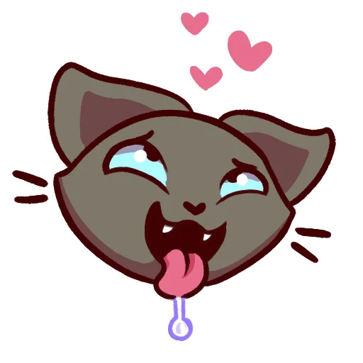 🤤 Стикер «Naughty Kittens» для Telegram