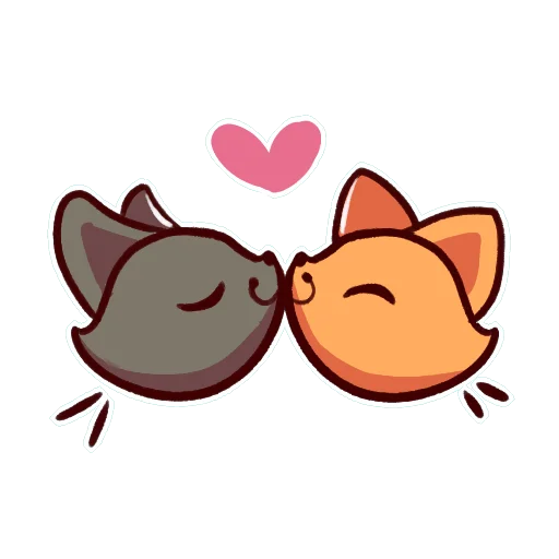 😽 Стикер «Naughty Kittens» для Telegram