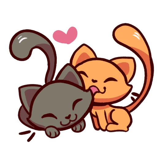 👅 Стикер «Naughty Kittens» для Telegram
