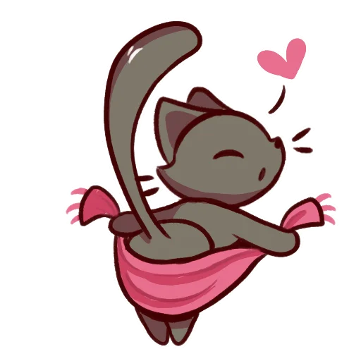😉 Стикер «Naughty Kittens» для Telegram