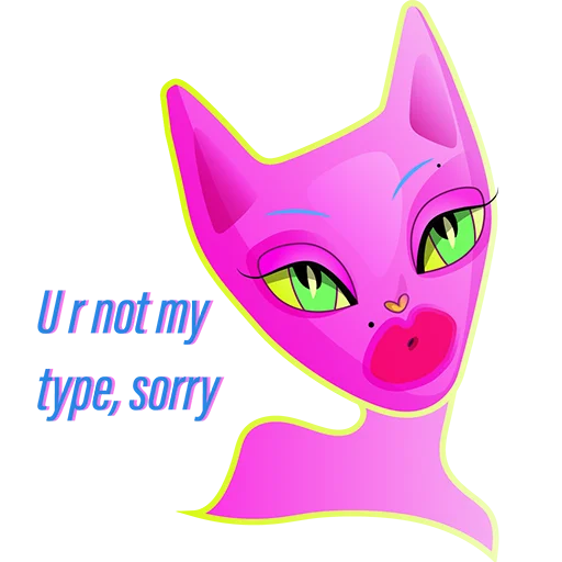 😒 Стикер «Naughty Kitty» для Telegram