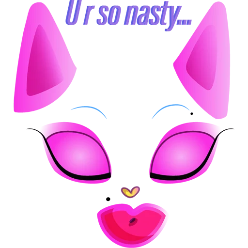 💋 Стикер «Naughty Kitty» для Telegram