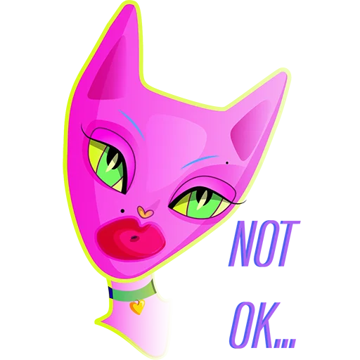 😑 Стикер «Naughty Kitty» для Telegram