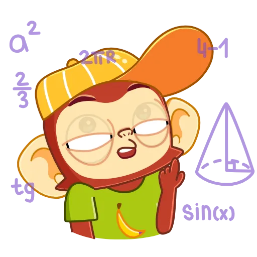 🤔 Стикер «Monkey» для Telegram
