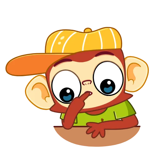 😒 Стикер «Monkey» для Telegram