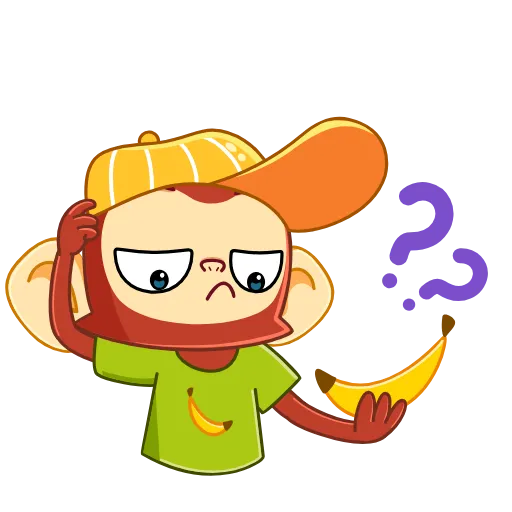 🤨 Стикер «Monkey» для Telegram