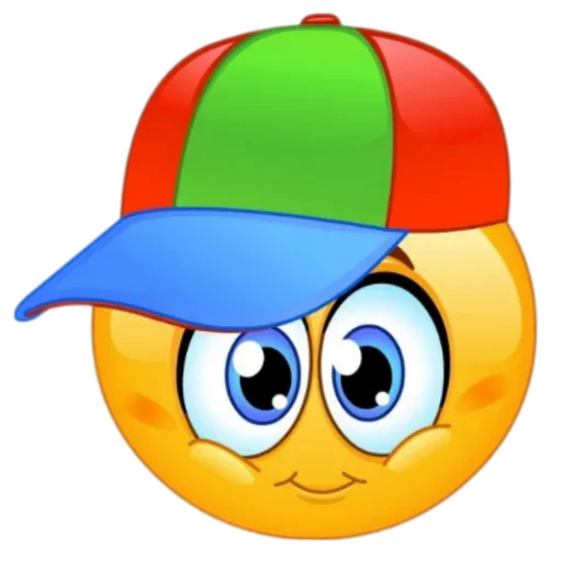 🧢 Стикер «Смайлики 2» для Telegram