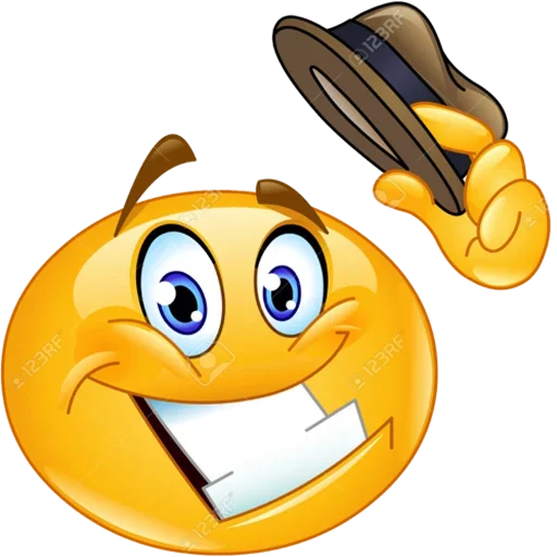 🤠 Стикер «Смайлики 2» для Telegram