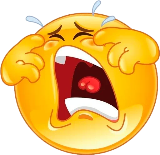 😩 Стикер «Смайлики 2» для Telegram