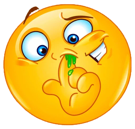 👃 Стикер «Смайлики 2» для Telegram