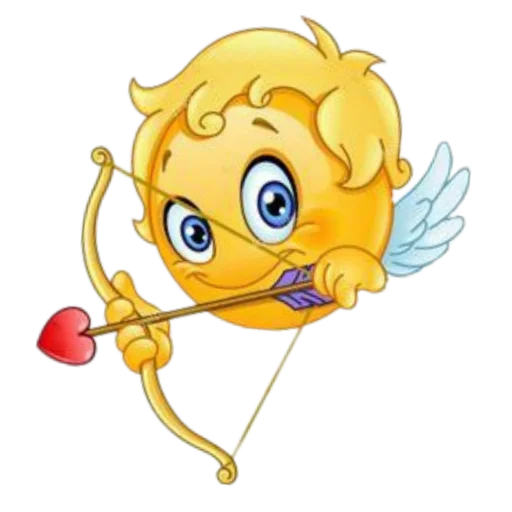 ❤️ Стикер «Смайлики 3» для Telegram