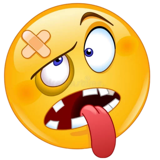 🤕 Стикер «Смайлики 3» для Telegram