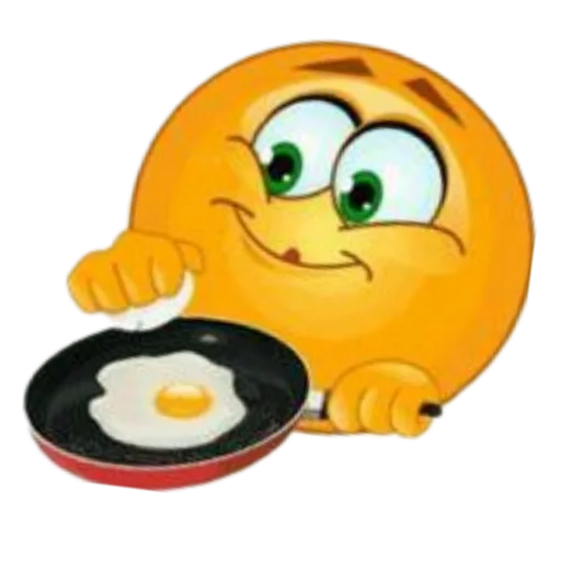 🍳 Стикер «Смайлики 3» для Telegram