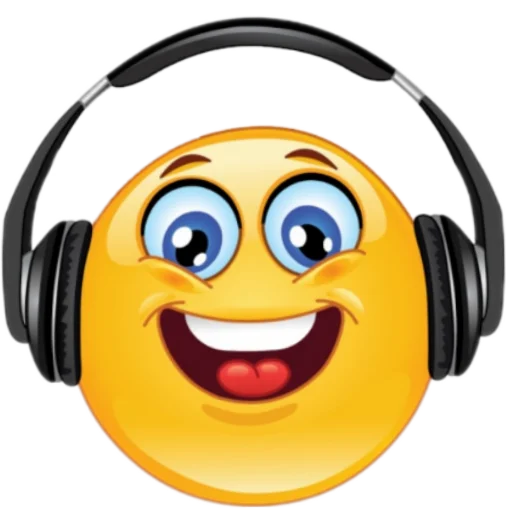 🎧 Стикер «Смайлики 3» для Telegram