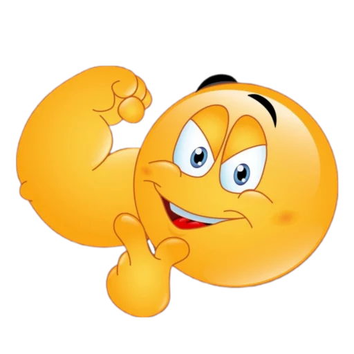 💪 Стикер «Смайлики 3» для Telegram