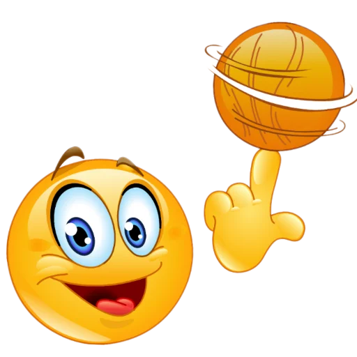 🏀 Стикер «Смайлики 3» для Telegram